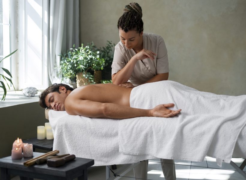 front-view-woman-working-spa